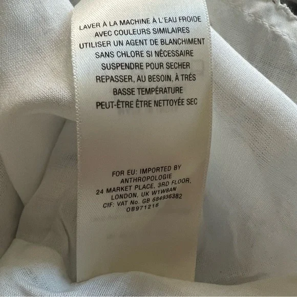 Anthropologie Maeve Daisy Embroidered Mini Skirt. - Picture 5 of 5